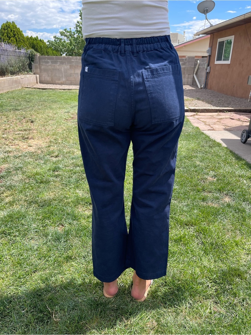 Big Bud Press Navy Work Pants - Picture 2 of 7